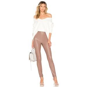 Chrissy Teigen x Revolve Grayson High Waisted Leather Pants